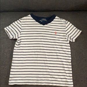 Boys size 5 Polo v-neck tee